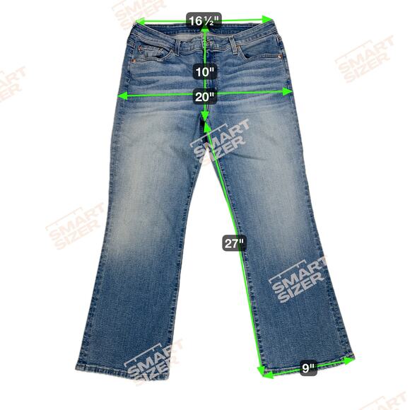 Edwin Lark Ankle Boot Kick Jean Paradigm Wash Mid Rise 27” Inseam Size 32 - Picture 2 of 14